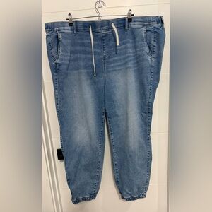 Torrid: Feel the Fit Denim Joggers (inseam approx 26in) -Size Torrid 4R